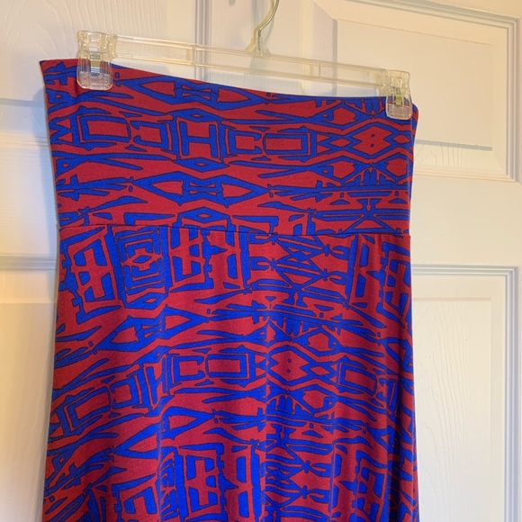 LuLaRoe Maxi Skirt Doubles/Strapless Dress Size S - Picture 2 of 5